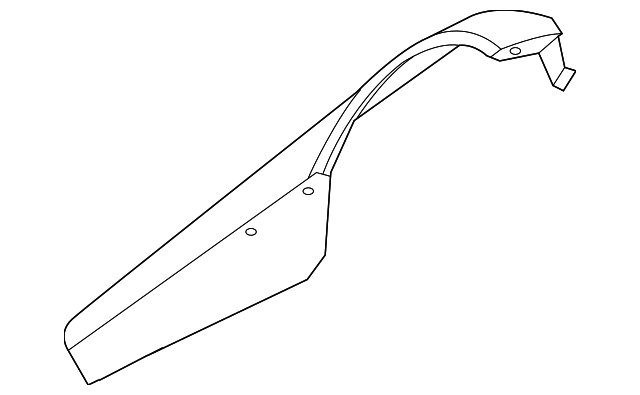 5029103AF Деталь FENDER, LEFT