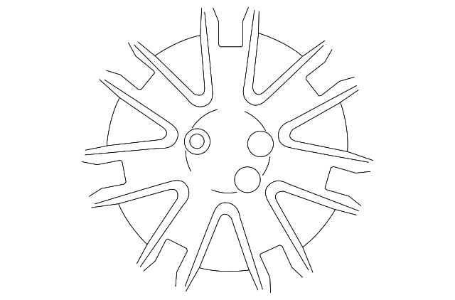 4250A723 Деталь WHEEL, ALLOY