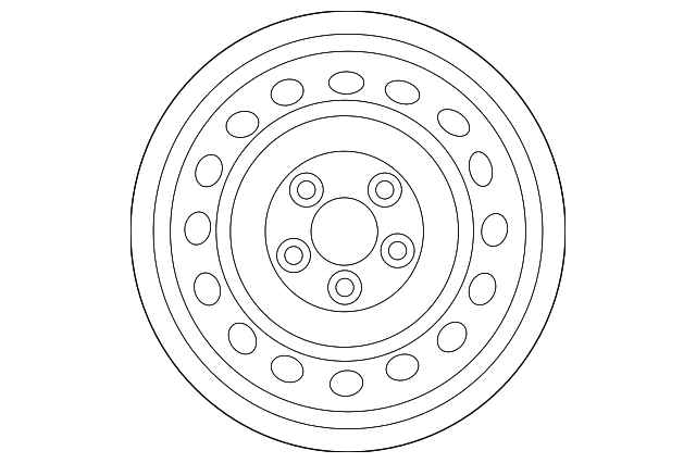 4250B922 Деталь WHEEL, STEEL