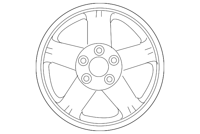MN184277 Деталь WHEEL, ALLOY