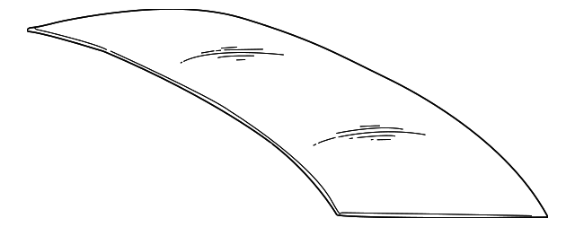51-31-8-172-750 Деталь BACK GLASS