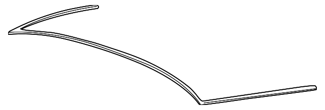 51-31-8-172-755 Деталь UPPER MOLDING