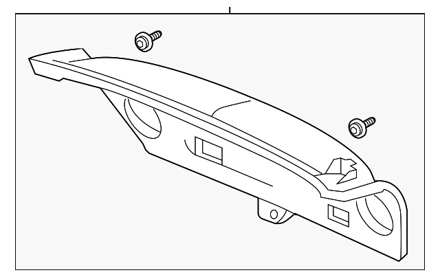 84631-TY2-A01ZA Деталь LID ASSY., TRUNK *NH690L* (PREMIUM BLACK