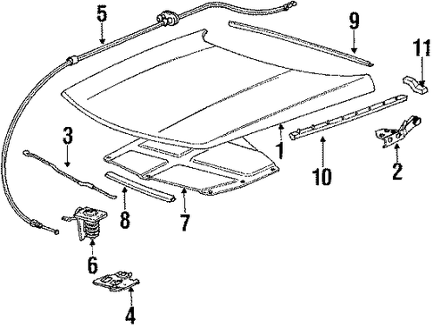 Colt HOOD & COMPONENTS