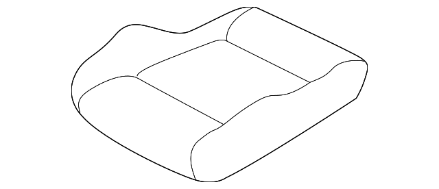 88160-2C100-EBT Деталь SEAT COVER, LEFT