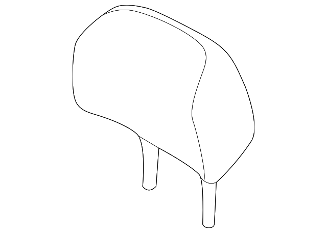 88700-2C100-EBT Деталь HEADREST, LEFT