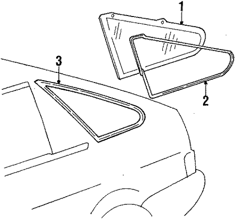 Corolla GLASS & MOLDINGS