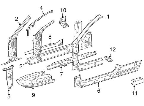 CL600 HINGE PILLAR