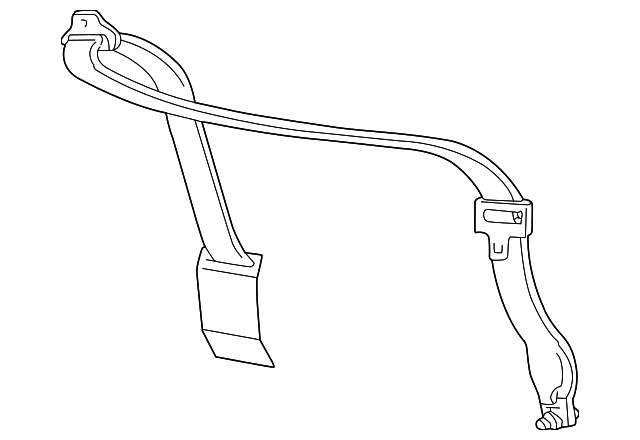 1C3Z-78611B08-AAC Деталь RETRACTOR ASSY, RIGHT