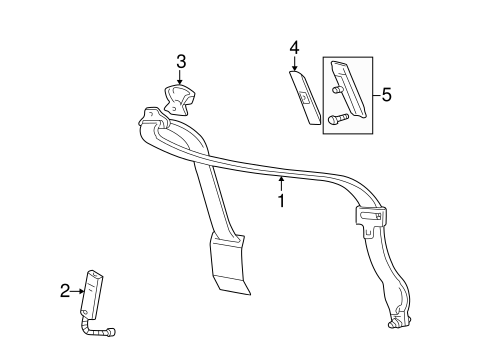 Excursion FRONT SEAT BELTS