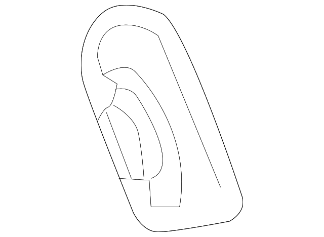 88930-1JB1D ESCUTCHEON, LEFT
