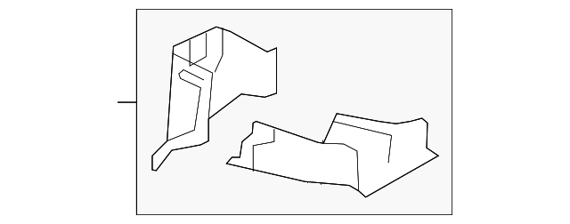 7T4Z-78108A26-A Деталь LOWER REINF, RIGHT