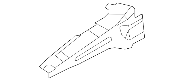 7T4Z-16154-B Деталь UPPER RAIL, RIGHT