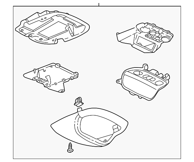 10447460 CONSOLE ASSY