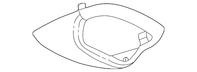 10424933 Деталь CONSOLE BODY