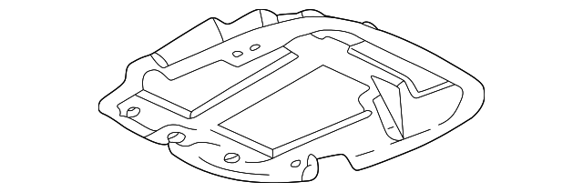 10447494 Деталь CONSOLE BASE