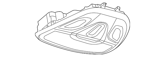 5MW36HDAAB Деталь FRONT LAMP ASSY