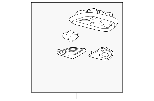 5MW35HDAAB Деталь DOME LAMP ASSY