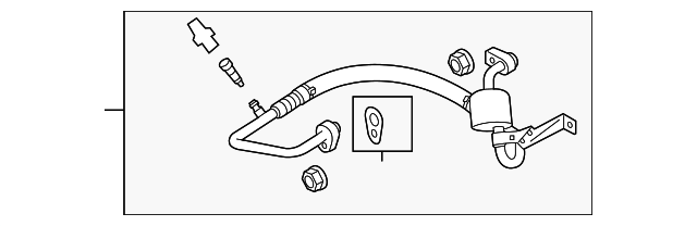 DB5Z-19972-A AC TUBE