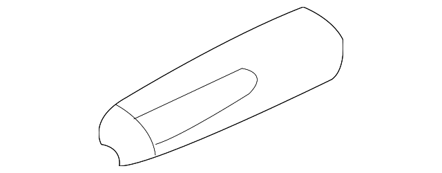 92274412 Деталь FENDER BARRIER, LEFT