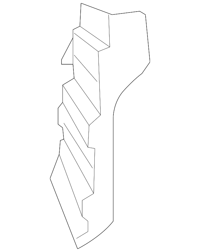 164-888-02-41 Деталь SIDE COVER, RIGHT