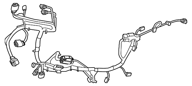 68164385AE Деталь ENGINE HARNESS