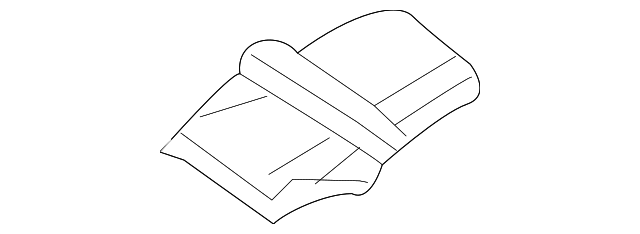 86135-3S000 Деталь OUTER MOLDING JOINT, LEFT