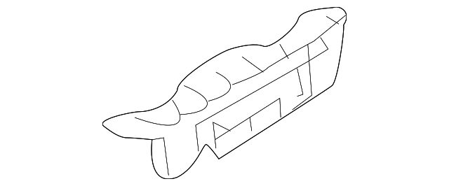 86143-3S000 Деталь OUTER MOLDING CLIP, LEFT