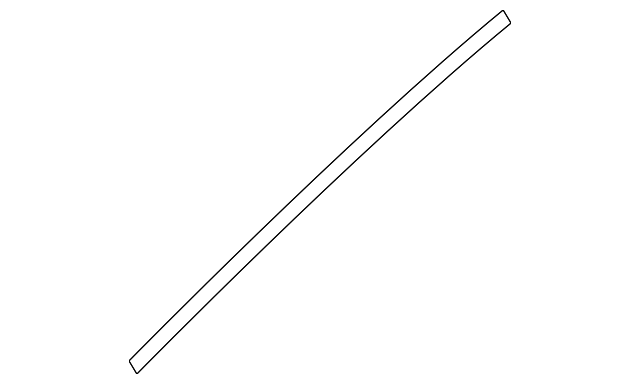 86138-3S000 Деталь RETAINING STRIP, LEFT