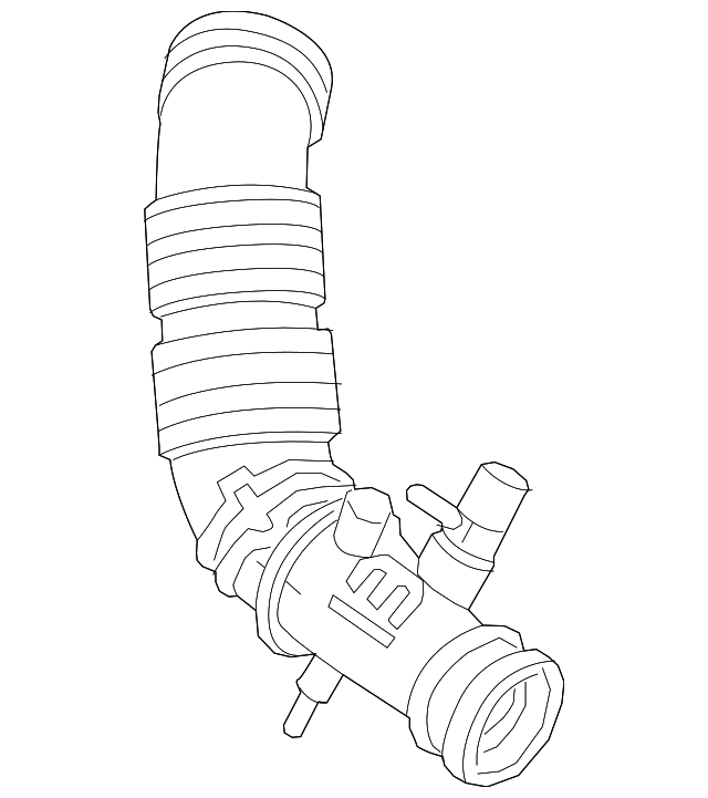 68274912AA Деталь LOWER AIR DUCT
