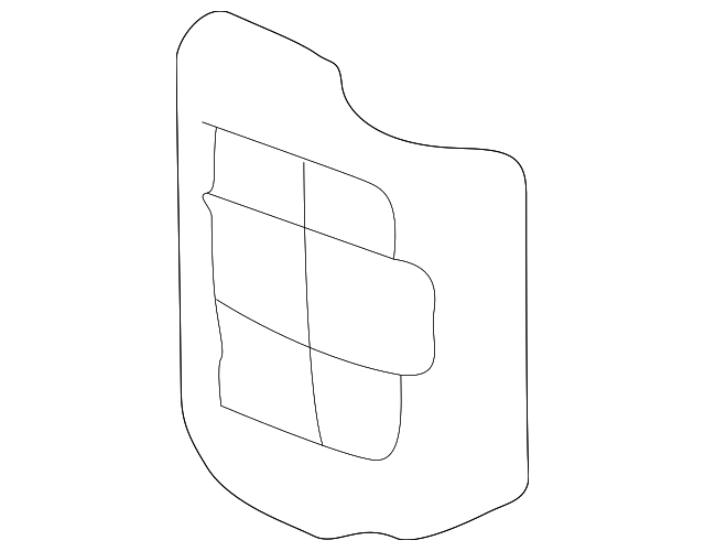 4575581AF Деталь STRIKER PLATE, LEFT