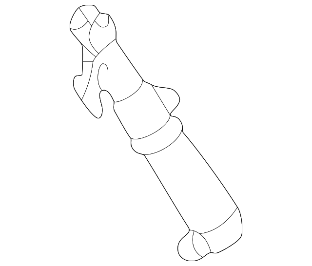 203-860-08-47 Деталь NOZZLE, RIGHT