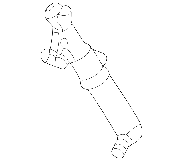 203-860-07-47 Деталь NOZZLE, LEFT