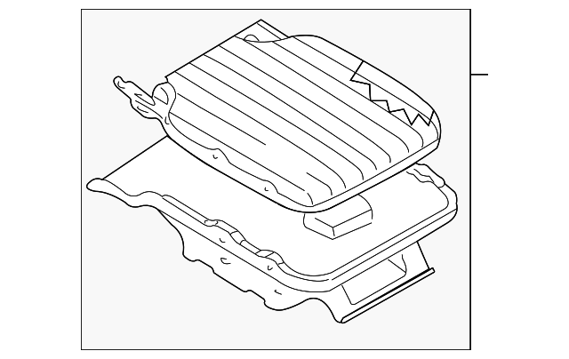 88350-9Z510 Деталь CUSHION ASSY, LEFT