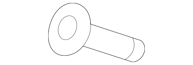 6511246AA STRIKER SCREW, RIGHT