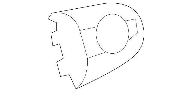 1YB57KDBAB HANDLE COVER, RIGHT