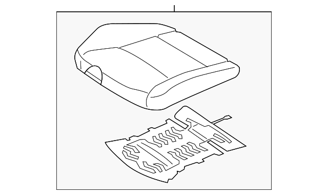 88100-3X710-MAP CUSHION ASSY