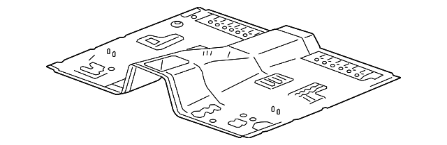 52015823 Деталь FRONT FLOOR PAN