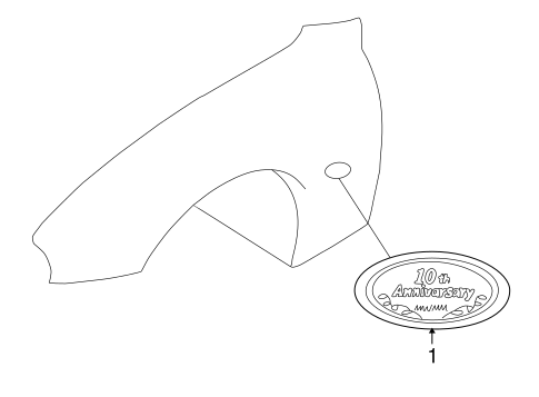 Miata EXTERIOR TRIM - FENDER