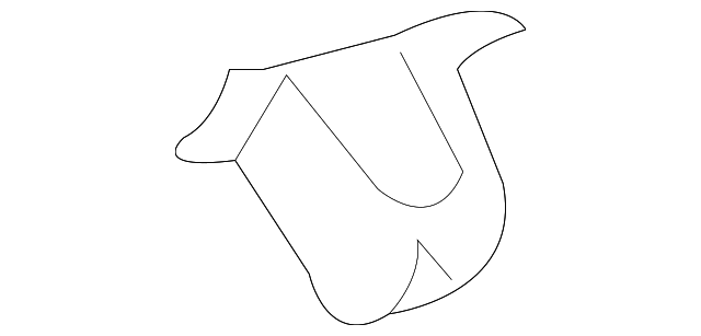 61216-35010 Деталь CENTER RAIL, LEFT