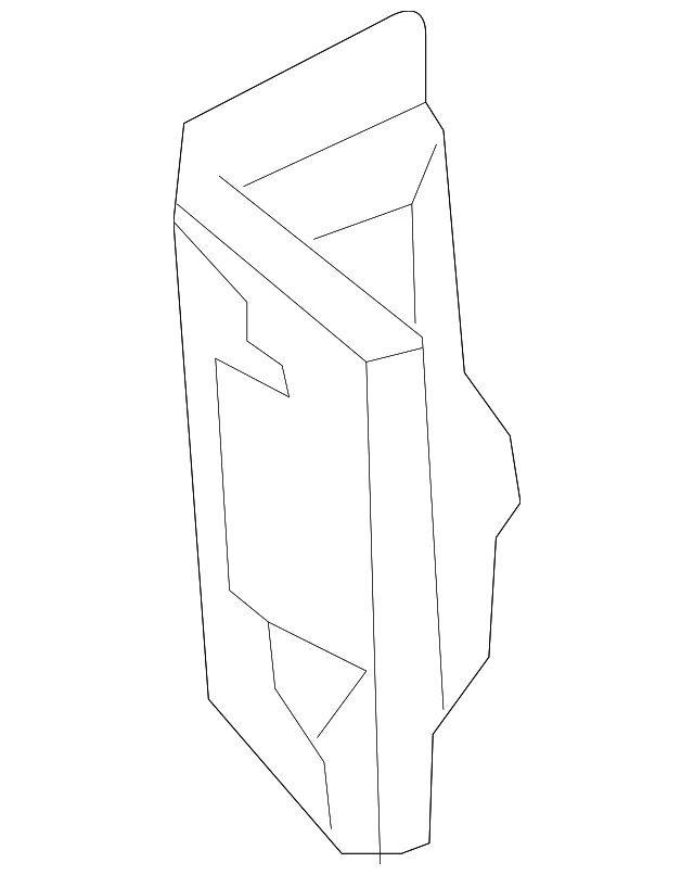 61646-35010 Деталь GUSSET, LEFT