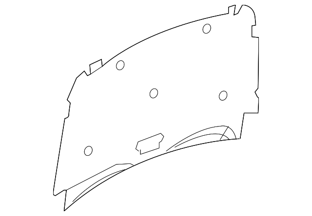 55197309AB Деталь INSULATION