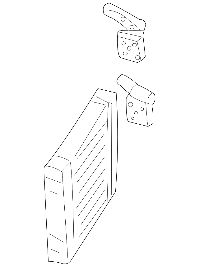 27140-7B000 Деталь HEATER CORE