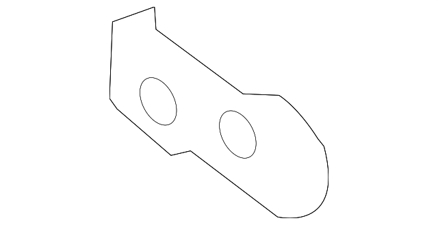 0K30A-61A13 Деталь HEATER CORE PLATE