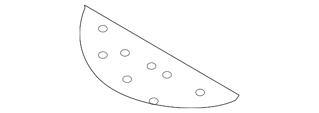 96409794 Деталь SEAT BACK PAD, LEFT
