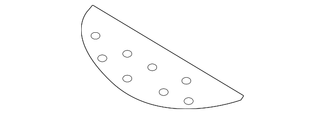 96396482 Деталь SEAT BACK PAD, RIGHT