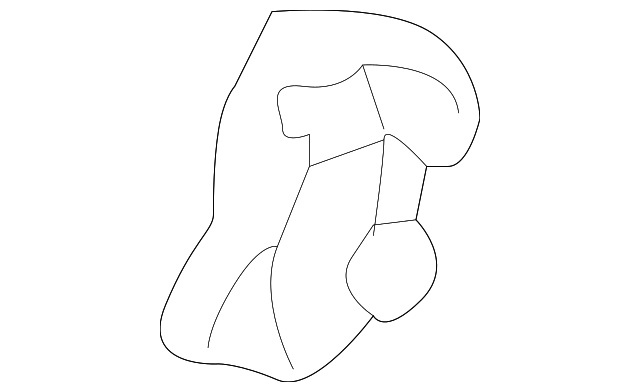 96593007 Деталь LATCH, LEFT