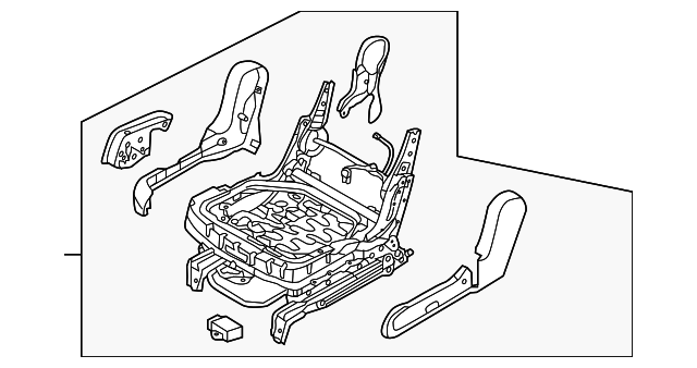89600-4Z130 Деталь CUSHION FRAME