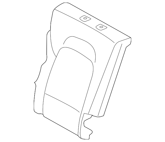 89460-4Z000-R3X Деталь SEAT BACK COVER