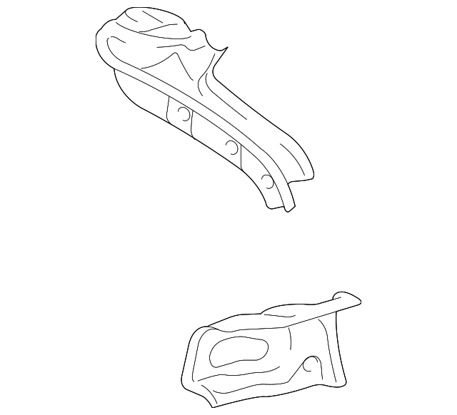 GJ6A-71-440A Деталь GUTTER, LEFT